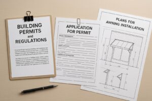 Normativa y permisos para toldos